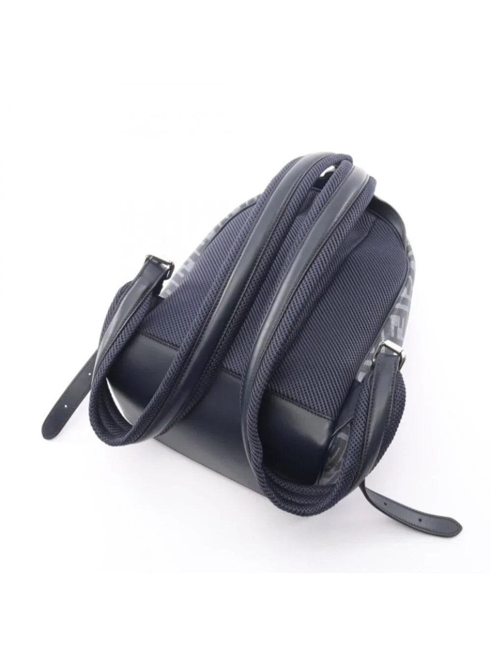 Fendi Backpack Diagonal Chiodo Small Leather